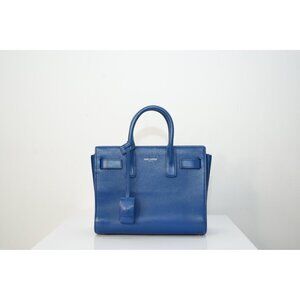 Saint Laurent Sac De Jour Bag Blue